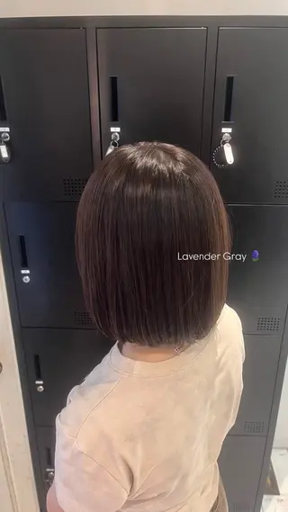 ショート カラー 💭比嘉 琉希💭のヘアスタイル
