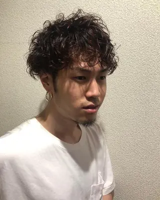 パーマ メンズ 髪質改善No.1🍀 🍀銀座🍀矢尾板のヘアスタイル