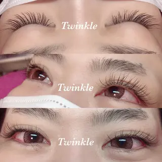 マツエク・マツパ えみり 【Twinkle 】のマツエク・マツパデザイン
