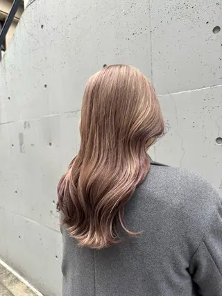 カラー 🧸艶髪ハイトーン 🍪chan🍯のヘアスタイル
