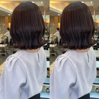 ショート カラー ブリーチなしカラー kana🐱のヘアスタイル