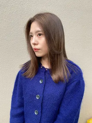 カラー Manaka🟤 今泉　Musiiikのヘアスタイル