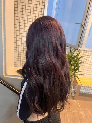 カラー koikiナチュラル オリーブカラー🦙のヘアスタイル