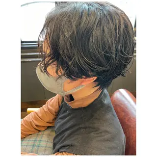 ショート パーマ くるくるパーマ aikoのヘアスタイル