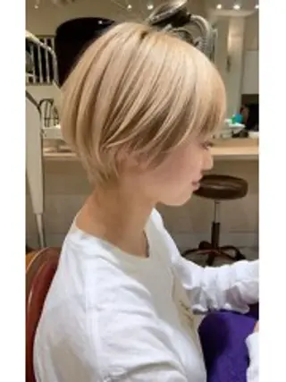 ショート 渋谷ショート、パーマ 美容師vain はるのヘアスタイル
