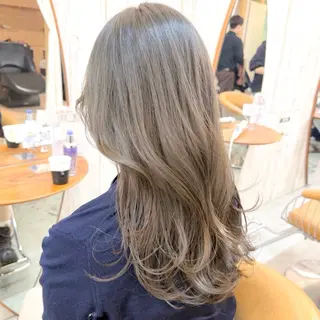 ロング カラー 透明感カラー💖/ 縮毛矯正/arisaのヘアスタイル