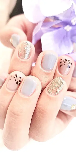 ネイル 手描きｱｰﾄ&推し活 🌟Wisteriaのネイルデザイン