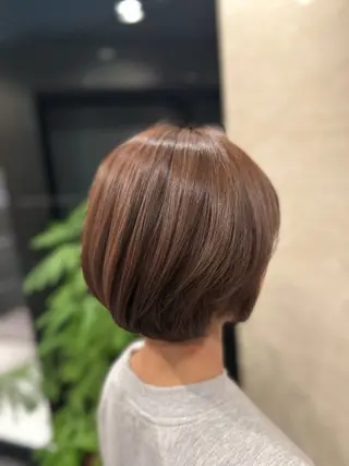 ショート 日南乃/柔らか ブラウンカラーのヘアスタイル