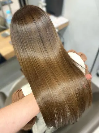 ロング 艶カラー✨️髪質改善 🪽縮毛矯正mamiのヘアスタイル