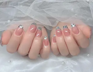 ネイル 🎀PG🩵 ネイルサロンのネイルデザイン