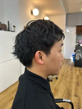 メンズ ⭐️美髪矯正　透明感 nobuのヘアスタイル