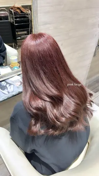 セミロング カラー 🎀暖色/オリーブ カラー🎀seinaのヘアスタイル