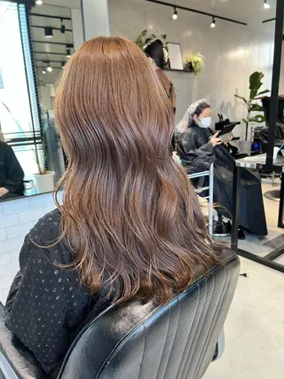 ロング カラー 赤みゼロ/透明感 カラー🌿KANTAのヘアスタイル