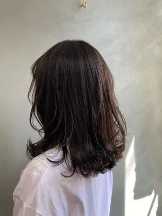 セミロング コタ コットのヘアスタイル