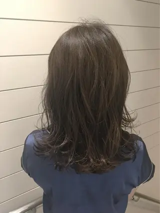 セミロング カラー 🍊新宿南口🍊 ERINAのヘアスタイル