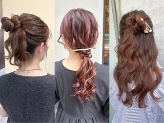 セミロング エクステ&ヘアセット Milaのヘアスタイル