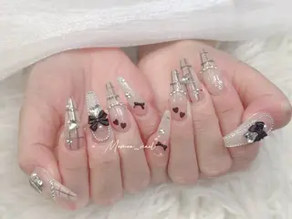 ネイル MoMoA Nail ネイル長さ出し専門店のネイルデザイン