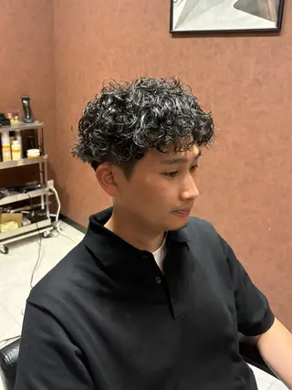 ショート パーマ メンズ メンズ特化 / Reiのヘアスタイル