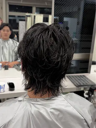 ショート パーマ メンズ EIGHT ／SHU🩶のヘアスタイル