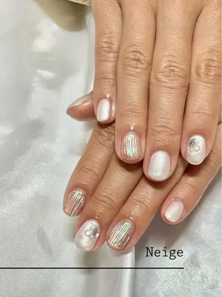 ネイル Neige‪𓂃ai ＊梅津 / 松尾のネイルデザイン