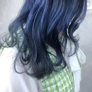 ロング 中島 沙也加のヘアスタイル