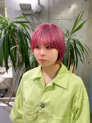 カラー kiyono moekaのヘアスタイル