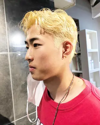 カラー ヘアアレンジ メンズ メンズ特化✂️栗原 侑也のヘアスタイル