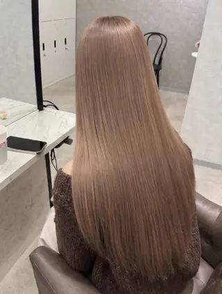 ロング カラー 色落ちまで盛れる 💟まなみのヘアスタイル