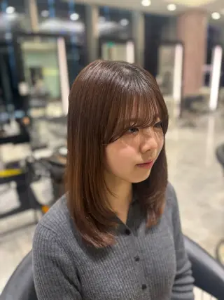 ミディアム 🌸銀座No.1パー マ🌸いでいあやのヘアスタイル