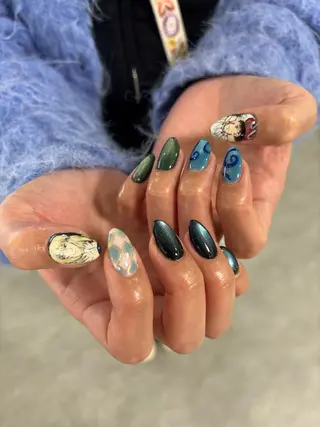 ミディアム LINA『鍋島店』 licca nailのネイルデザイン