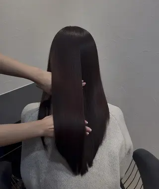 カラー ロング FJ/髪質改善💎 縮毛矯正/特化サロンのヘアスタイル