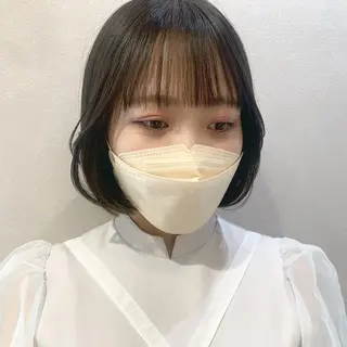 ショート カラー hubhair レイヤー/透明感のヘアスタイル