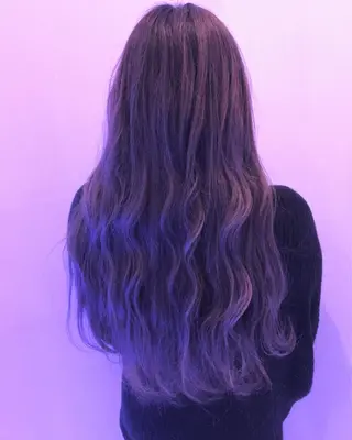 ロング カラー 白井 つづりのヘアスタイル