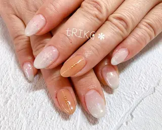 ネイル tRING* しいの木台のネイルデザイン