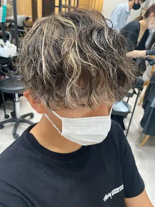 ショート パーマ メンズ 似合う髪型見つけます AYAKAのヘアスタイル