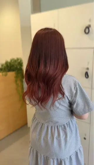 ロング ️🫧透明感カラー& 髪質改善🎀いさきのヘアスタイル