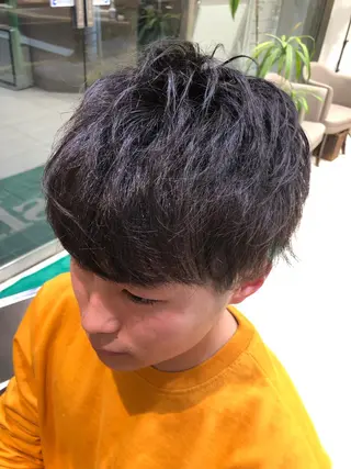 ショート ヘアアレンジ メンズ メンズパーマ特化/ メッシュ/薫/店長のヘアスタイル