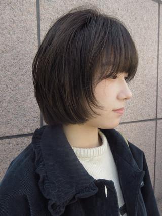 ミディアム カラー オリーブカラー/ 赤み消し特化/トモキのヘアスタイル