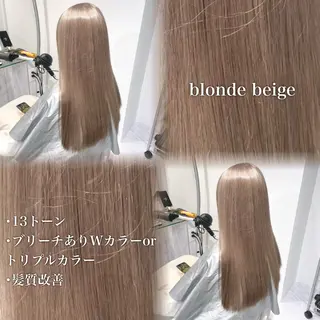 カラー 🩶透明感ダブル カラー🩶 maoのヘアスタイル