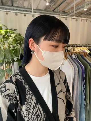ミディアム カラー ♡レイヤーカット れお♡のヘアスタイル