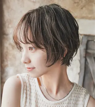 ショート 髪質改善/透明感 カラー高山奈夕のヘアスタイル