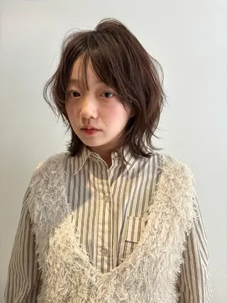 ミディアム murai airiのヘアスタイル