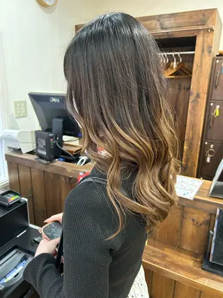ロング 🦋メンズカット/パ ーマモデル紀輔🦋のヘアスタイル