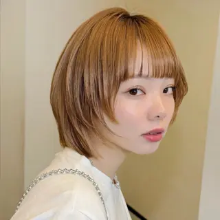 ミディアム カラー SAKI 新宿のヘアスタイル