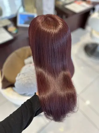 ロング カラー EARTH 市野のヘアスタイル