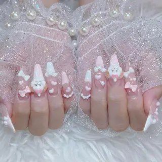ネイル ANH ゴテゴテネイルのネイルデザイン