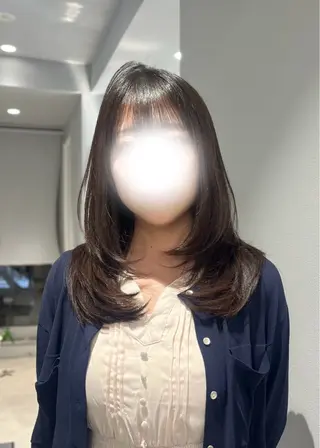 ロング 無料カットモデル 指名率No.1✅ユナのヘアスタイル