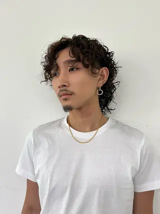 パーマ メンズ 海外風スタイル Gakutoのヘアスタイル