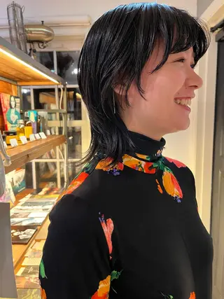 ミディアム eri kinjoのヘアスタイル
