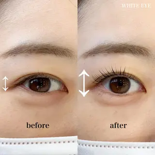 マツエク・マツパ WHITE EYE 🤍Mayukaのマツエク・マツパデザイン